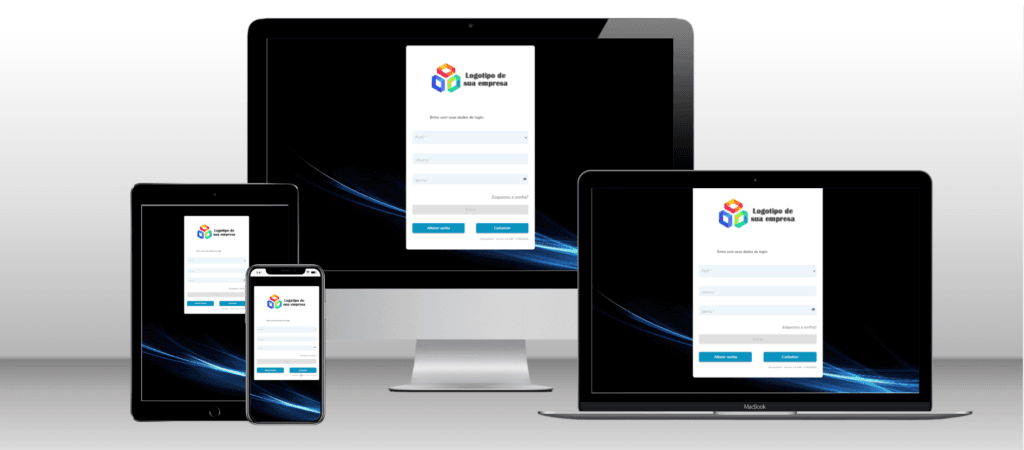 Portal web e aplicativo mobile da plataforma Aliança PX