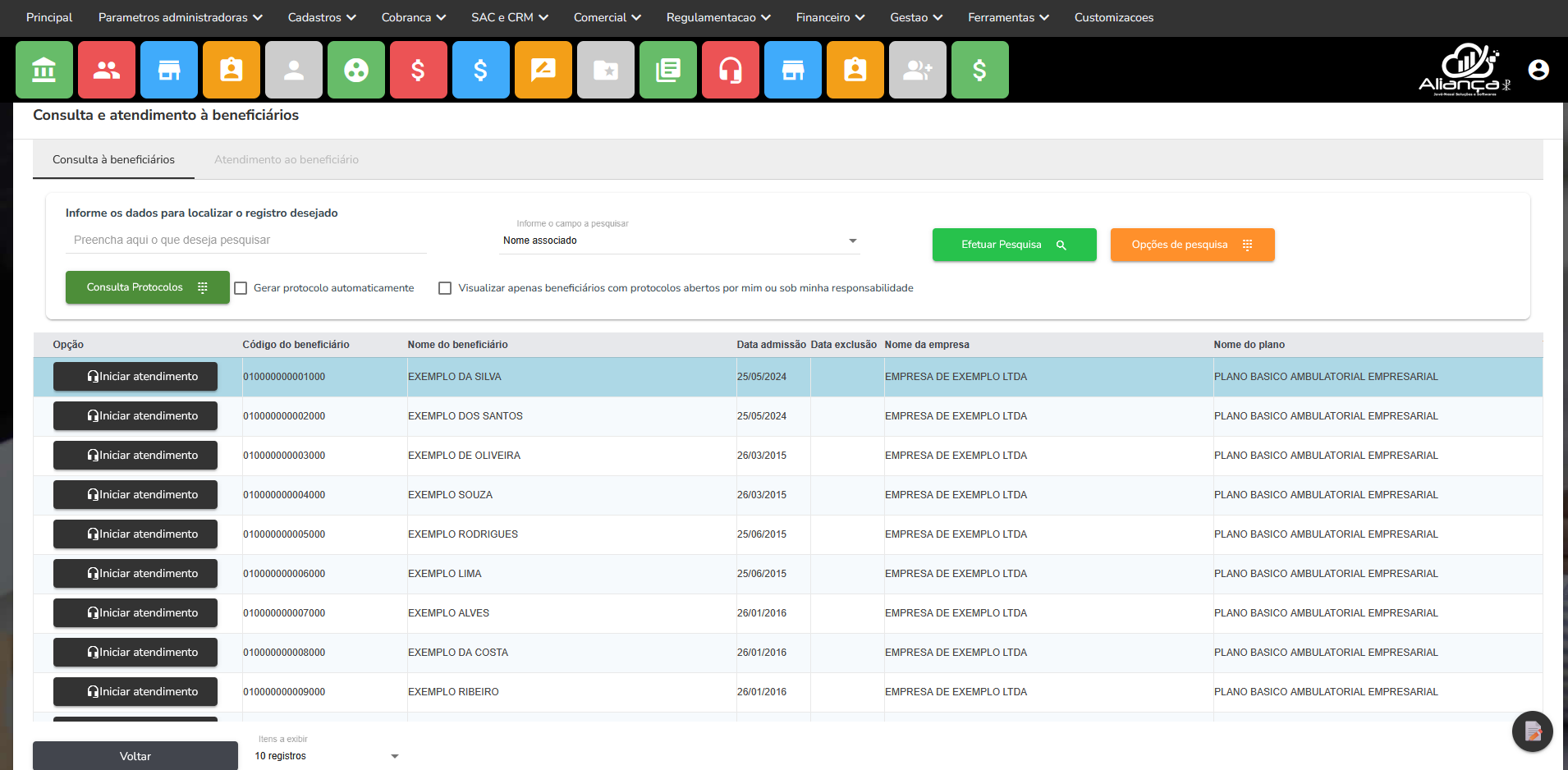 Auto Contratação de Serviços e Vendas Online